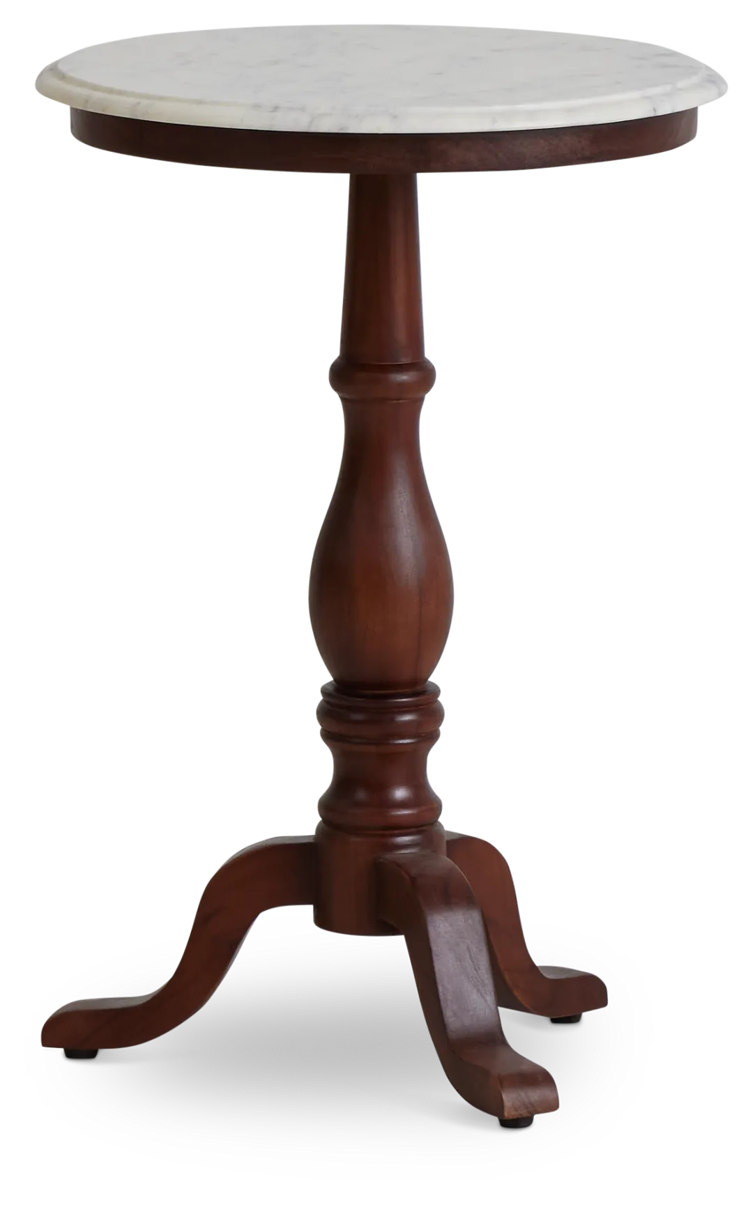 Jude White Accent Table