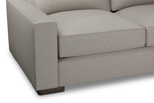 Edgewater Revenue Beige Medium Two-arm Sectional