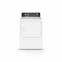 Speed Queen 5004 Series White Front Load Gas Dryer