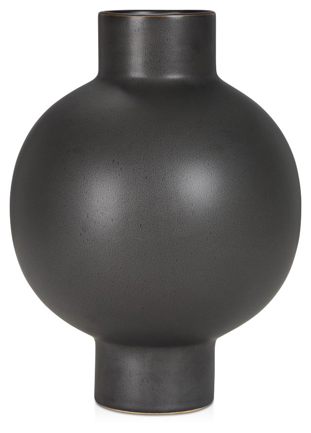 Doni Black Medium Vase
