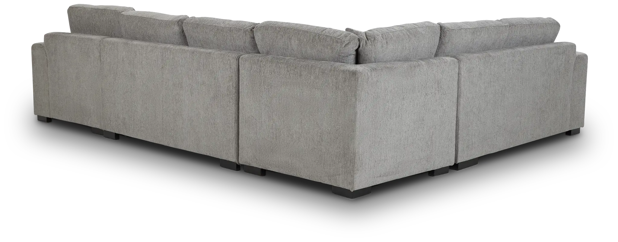 Blakely Gray Fabric Right Chaise Storage Sleeper Sectional Blakely Gray Fabric Right Chaise Storage Sleeper Sectional