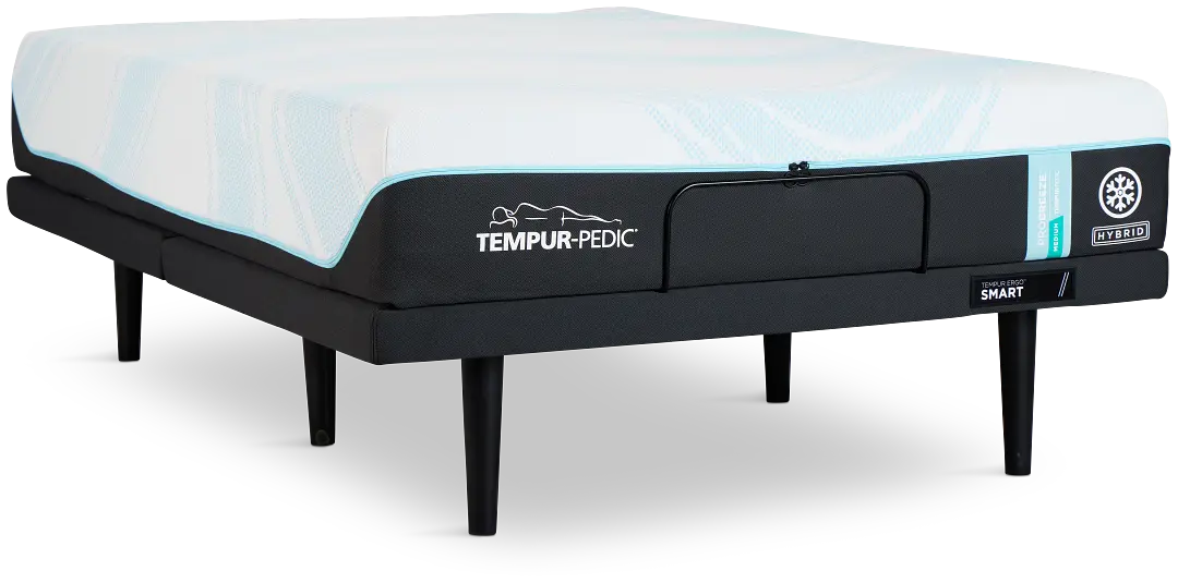 Tempur-pedic Tempur-probreeze Medium Ergo Smart Adjustable Mattress Set Tempur-pedic Tempur-probreeze Medium Ergo Smart Adjustable Mattress Set