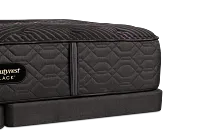 Beautyrest Black Series Two Plush Tight Top Low-profile Mattress Set