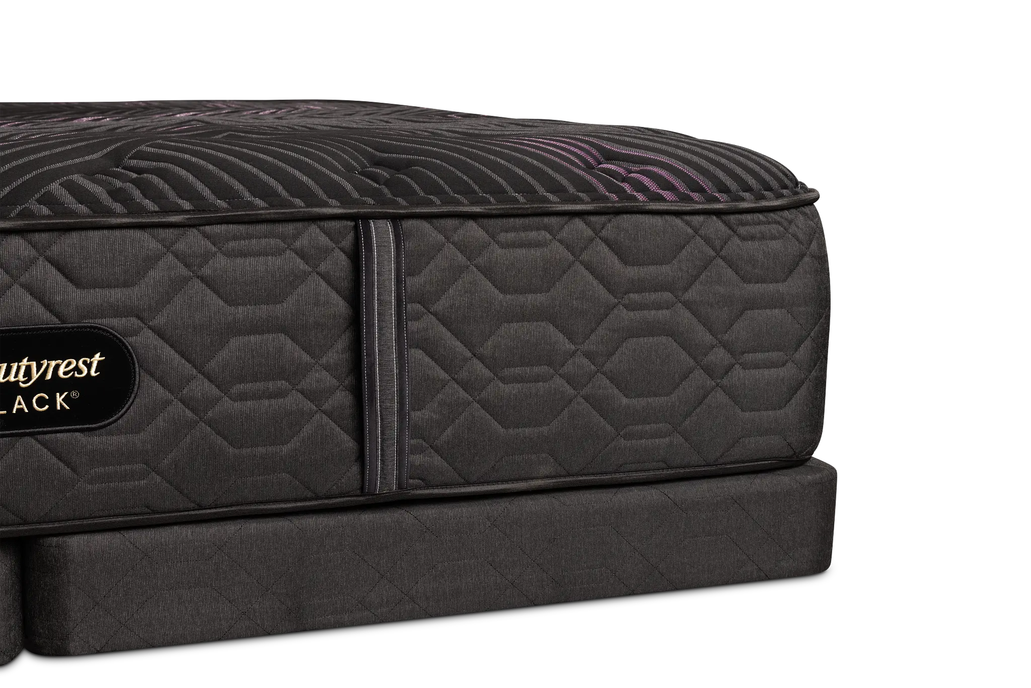 Beautyrest Black Series Two Plush Tight Top Low-profile Mattress Set Beautyrest Black Series Two Plush Tight Top Low-profile Mattress Set