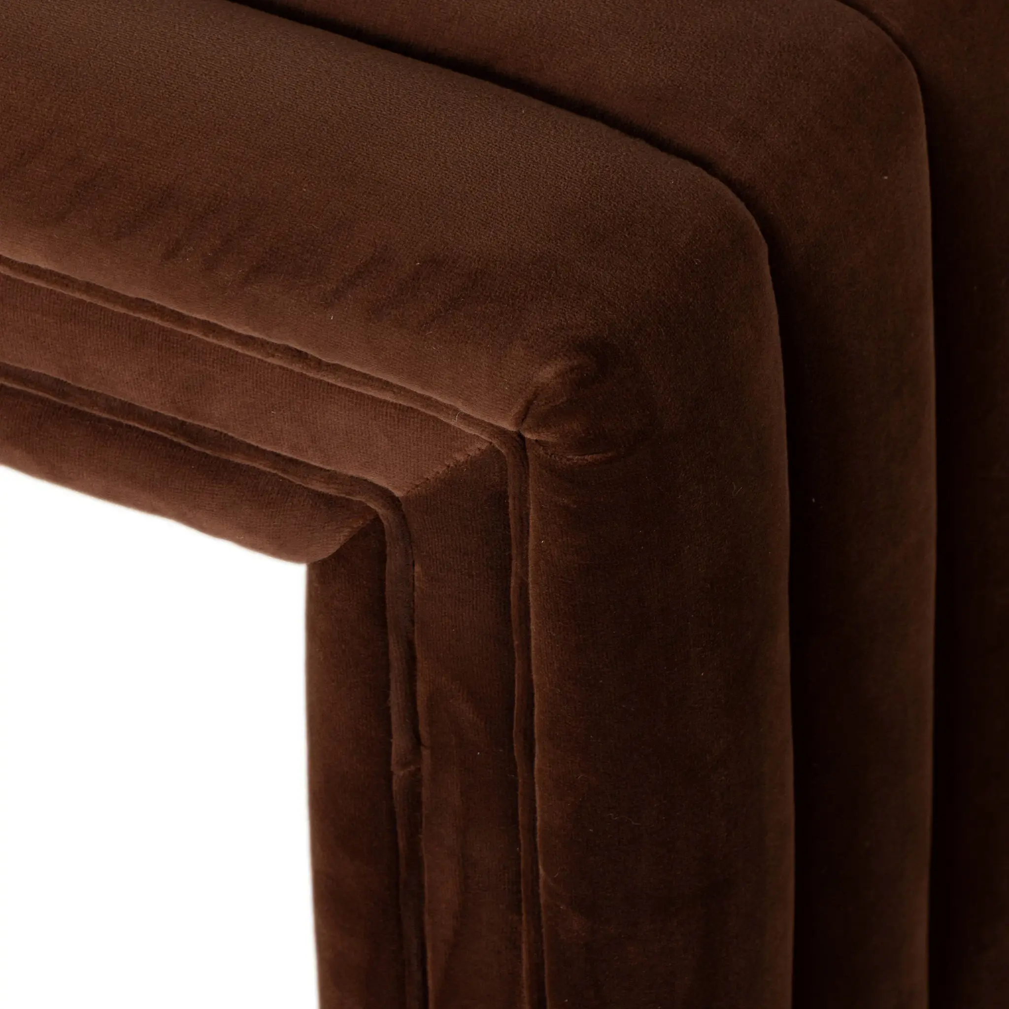 Four Hands Sarah Brown Velvet Bench Four Hands Sarah Brown Velvet Bench