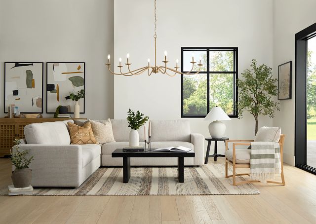 Ronan Black Round End Table
