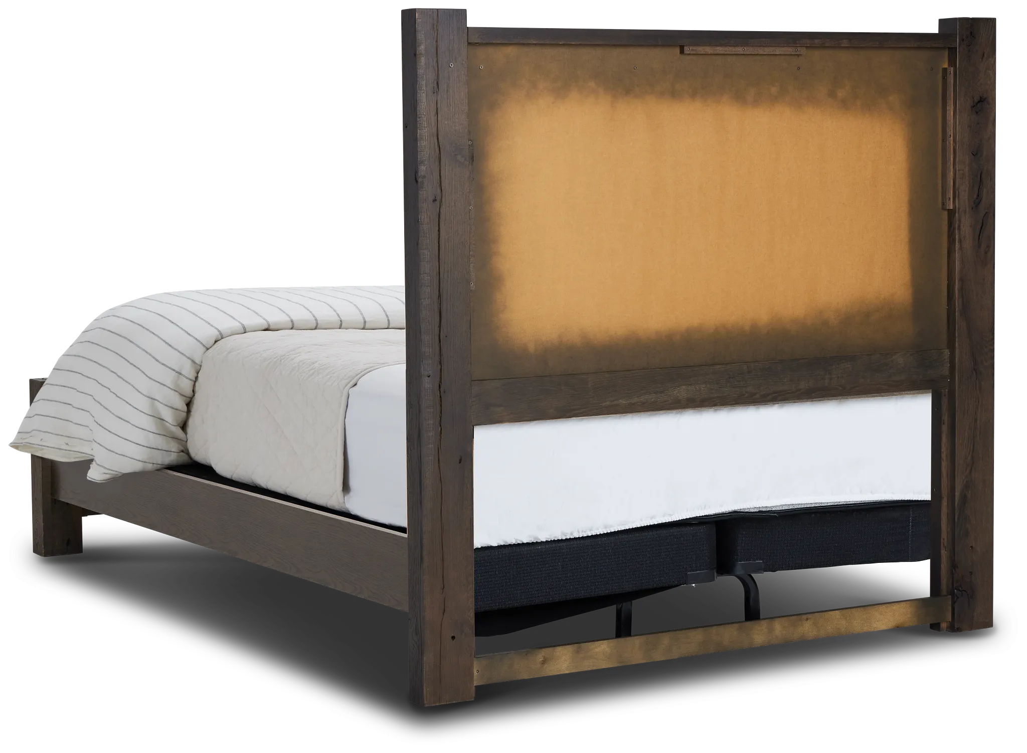 Salt Lake Dark Tone Platform Bed