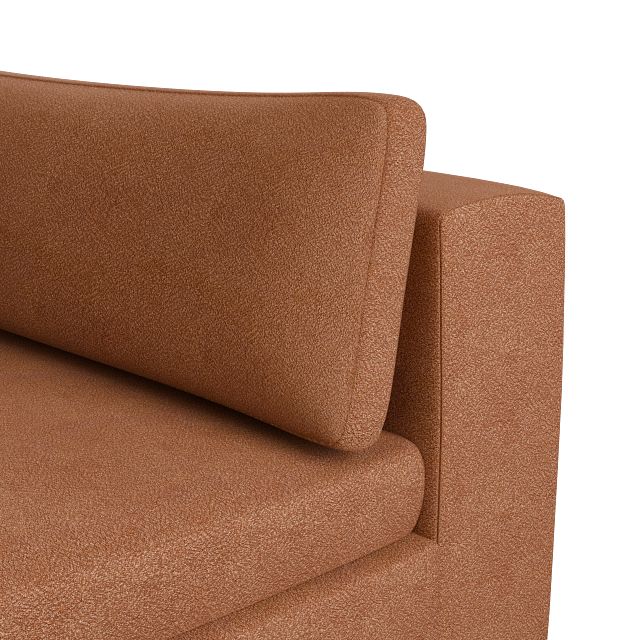 Destin Sutton Orange Fabric 8-piece Pit Sectional