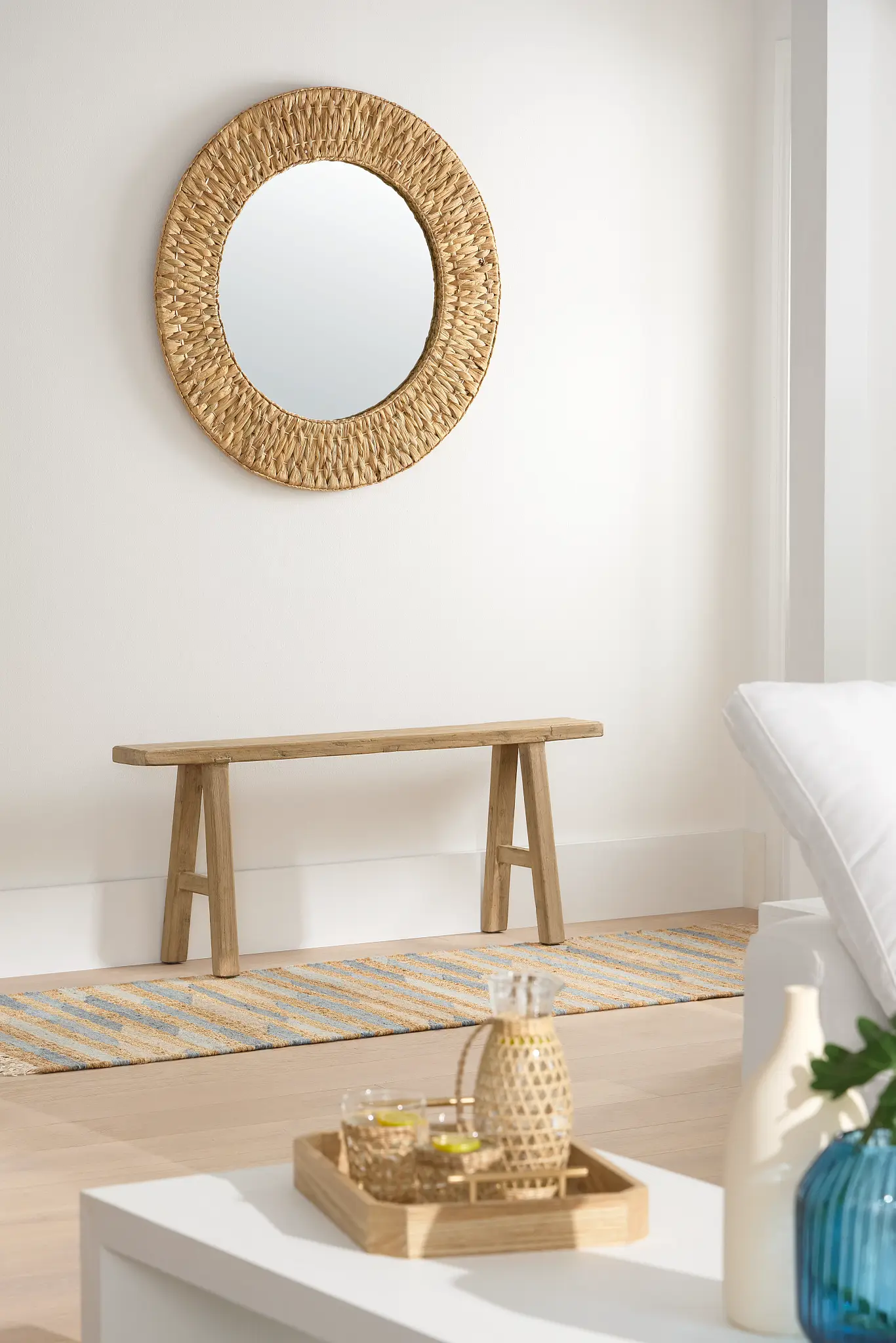 Barret Light Tone Bench Barret Light Tone Bench