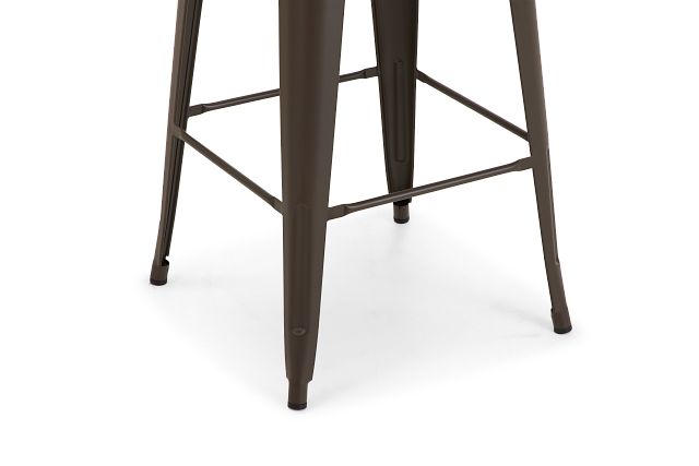 Beck Dark Tone Square 30" Barstool