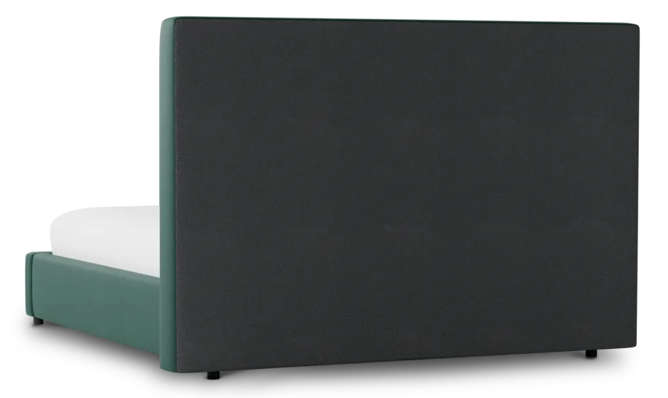 Grayton Joya Green 54" Upholstered Platform Bed