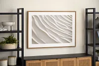 Ebony Beige Framed Wall Art