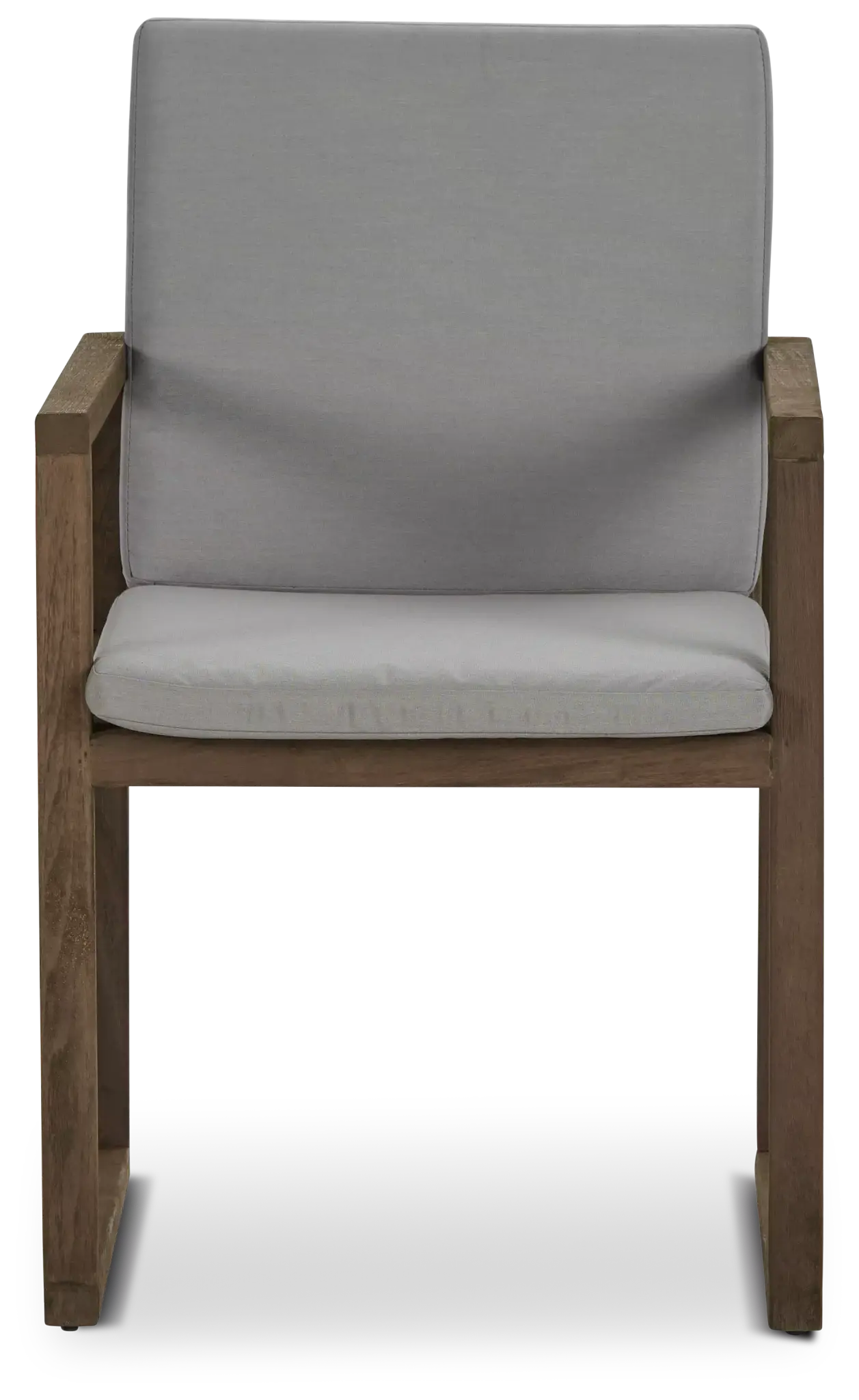 Linear Teak Dk Gray Arm Chair Linear Teak Dk Gray Arm Chair