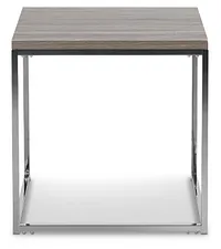 Elliot Gray Tall End Table