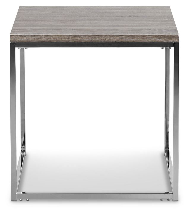 Elliot Gray Tall End Table
