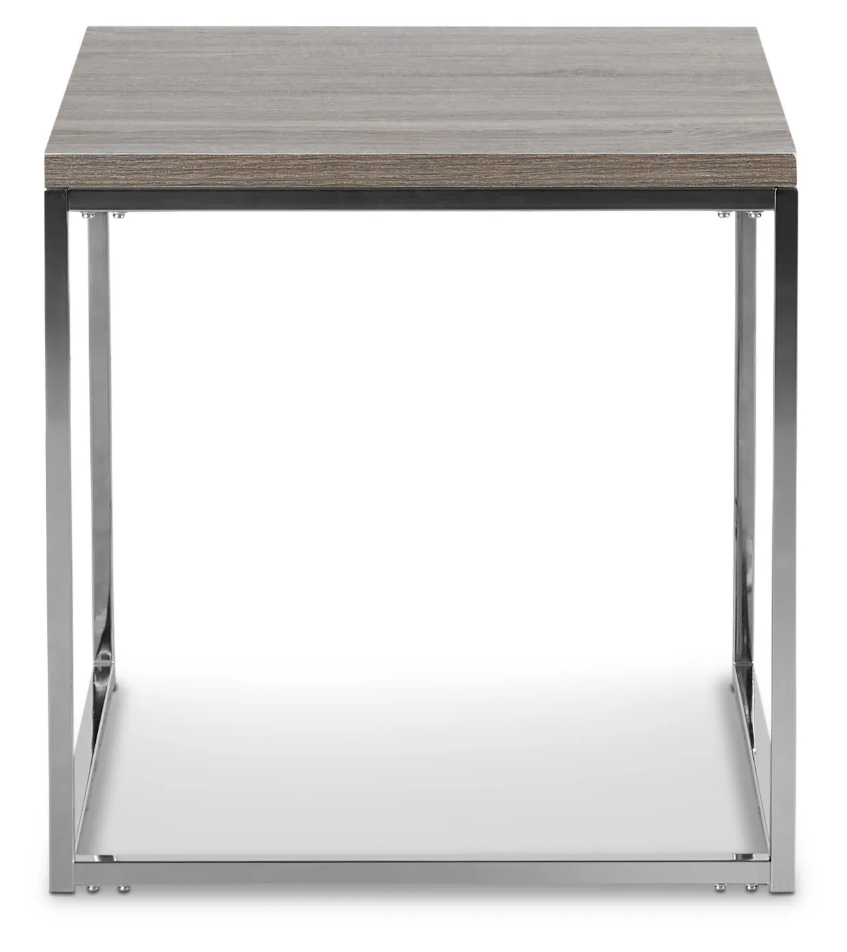 Elliot Gray Tall End Table