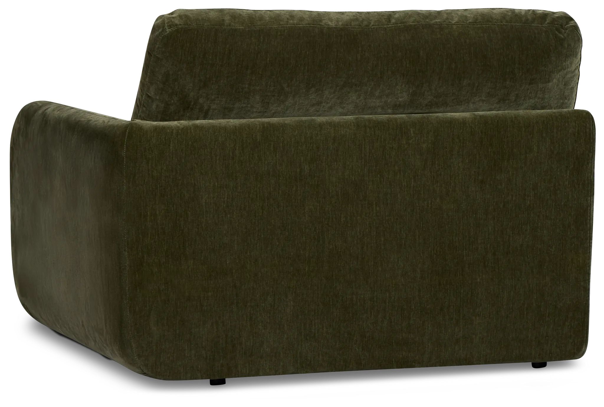 Jules Green Velvet Right Chair