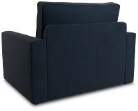 Siesta Revenue Dark Blue Fabric Memory Foam Sleeper