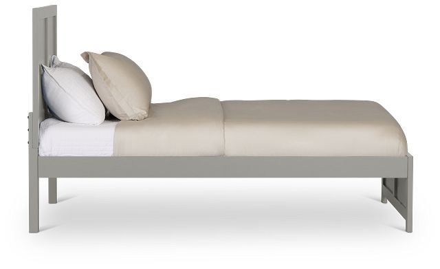Charleston Gray Panel Bed