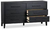 Alden Black Dresser