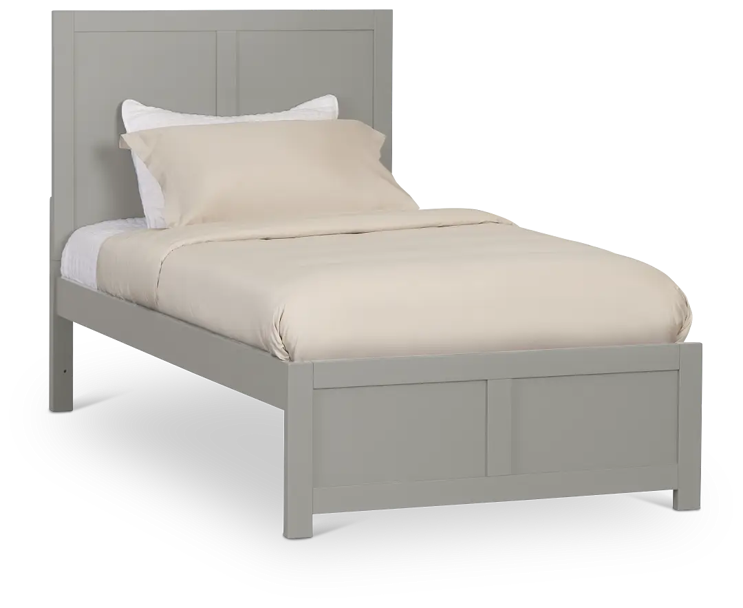 Charleston Gray Panel Bed Charleston Gray Panel Bed