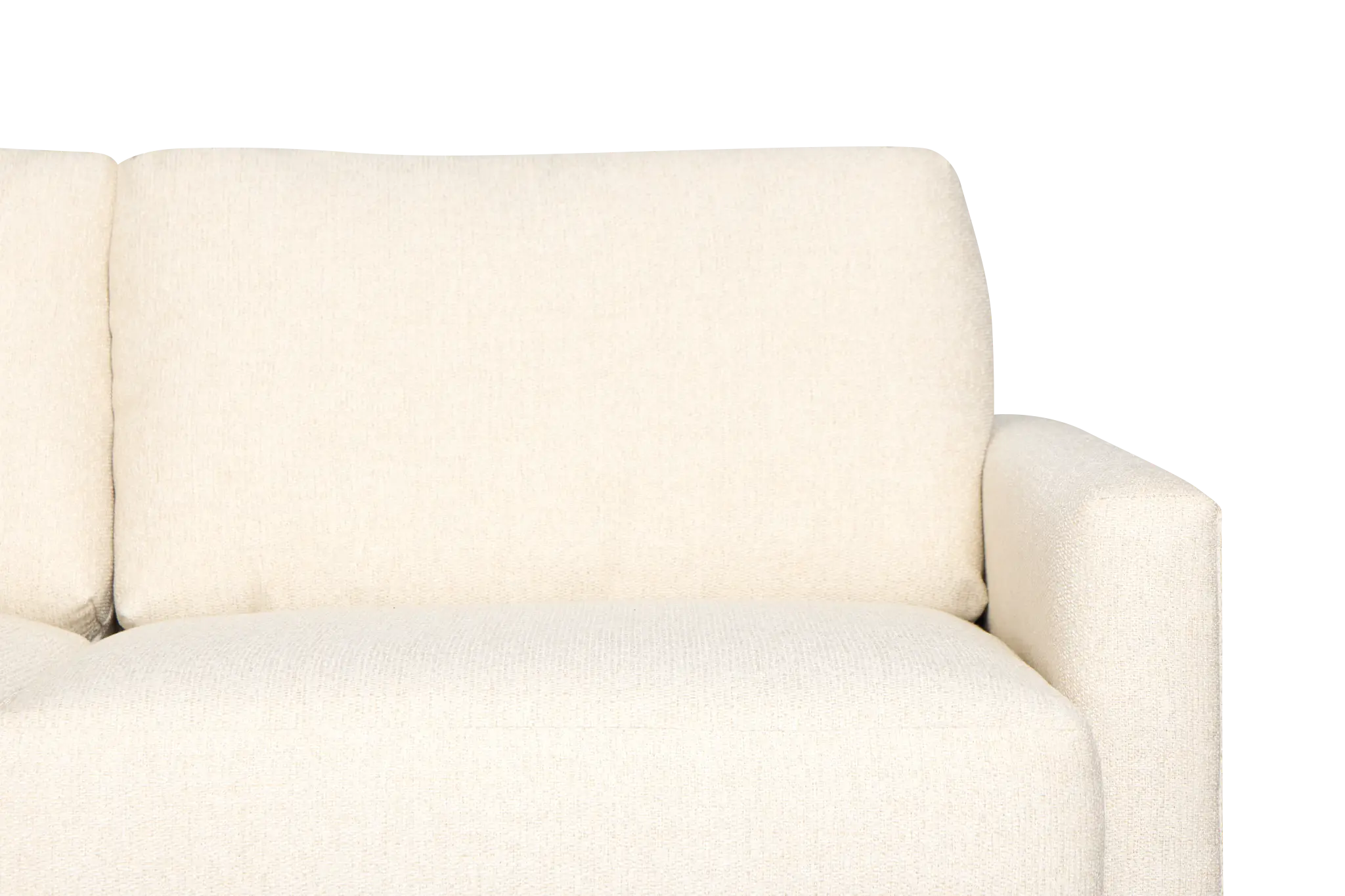 Maxwell Light Beige Fabric Medium Two-arm Sectional Maxwell Light Beige Fabric Medium Two-arm Sectional