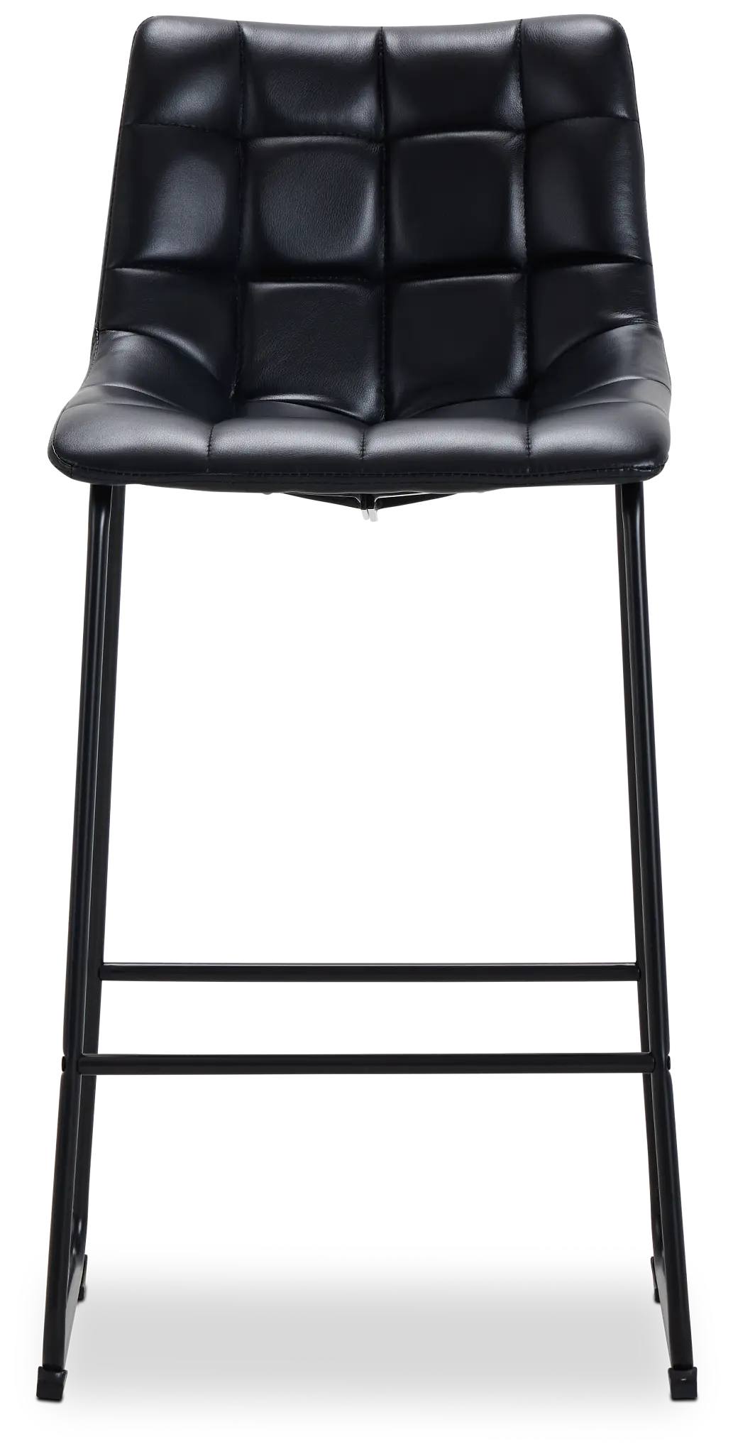 Seth Black 32" Upholstered Barstool Seth Black 32" Upholstered Barstool