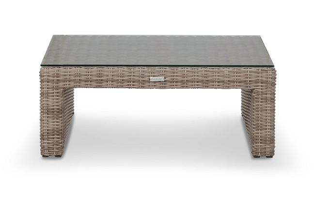 Raleigh Gray Square Coffee Table