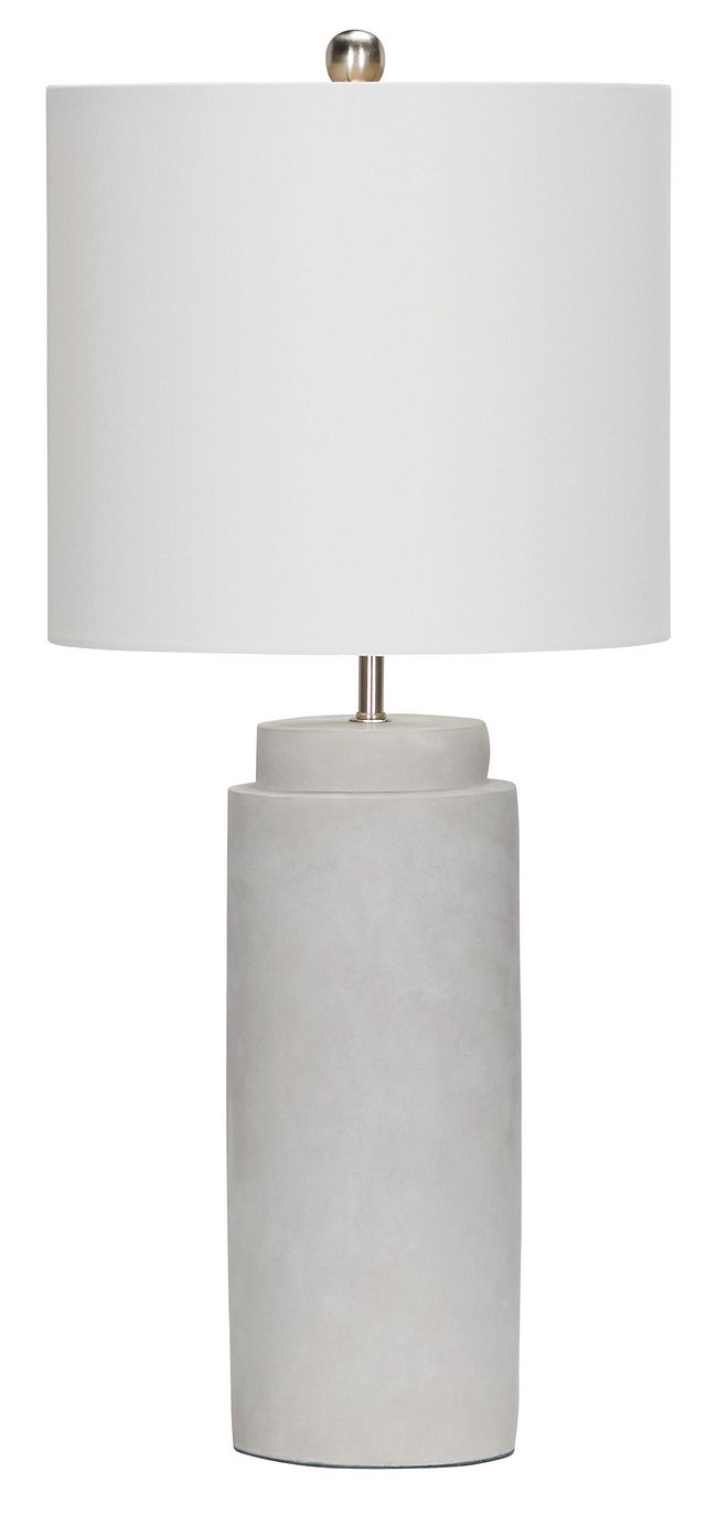 Aya Silver Table Lamp
