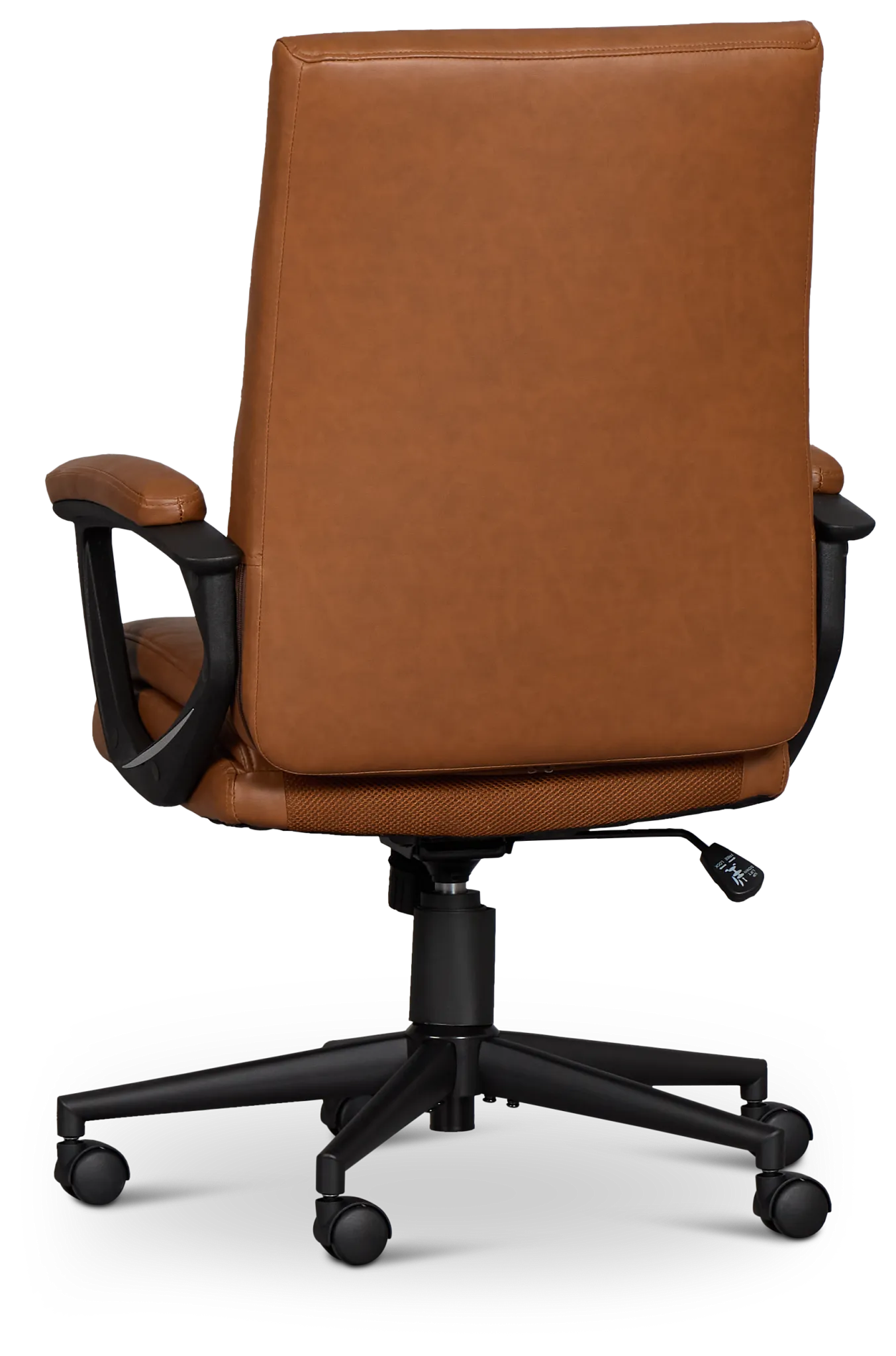 Krista Medium Brown Upholstered Desk Chair