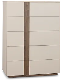 Brasilia Light Beige Drawer Chest