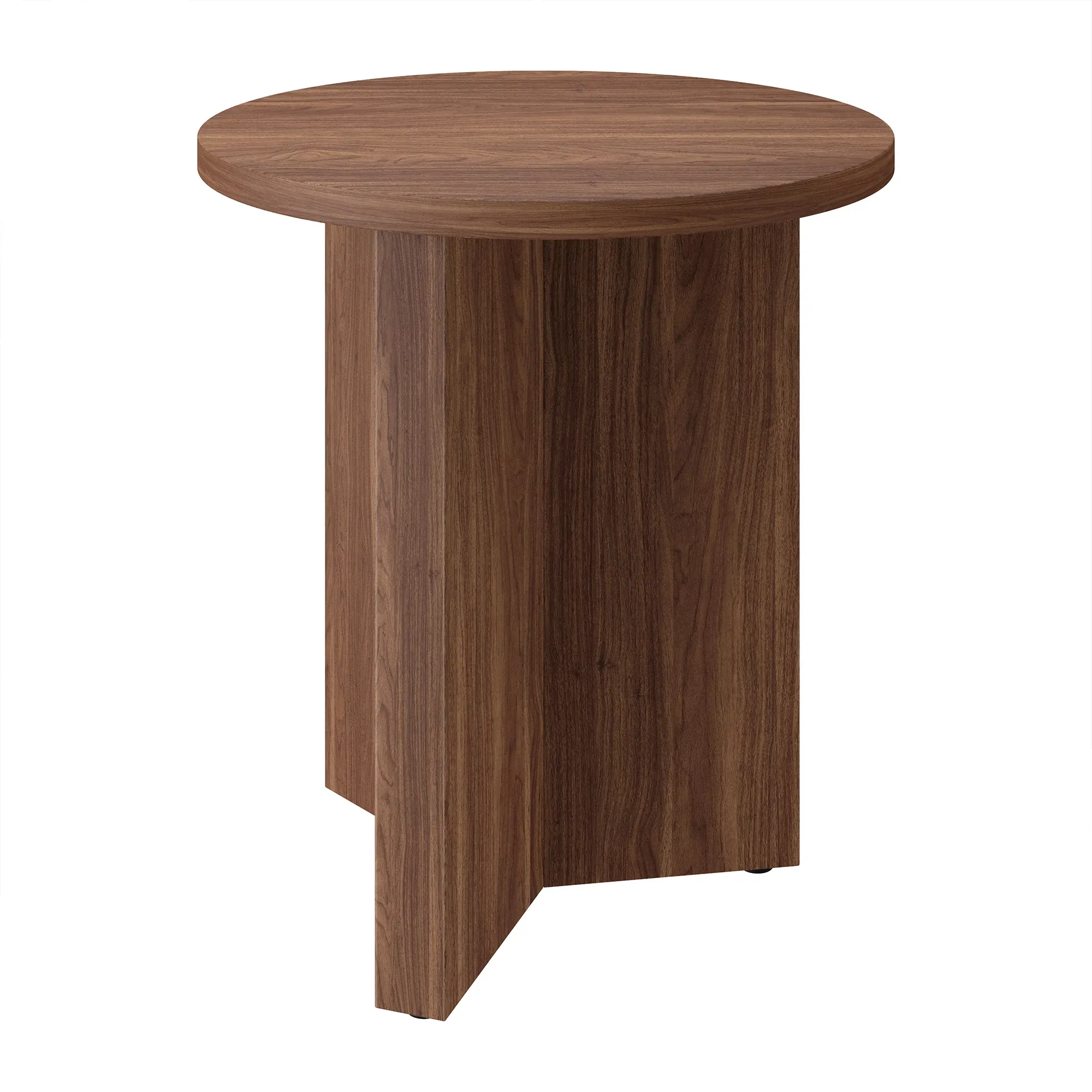 Gerri Mid Tone Round End Table