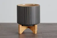 Amias Gray Small Planter