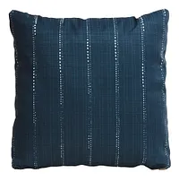 Carlo Dark Blue 20" Indoor/outdoor Accent Pillow