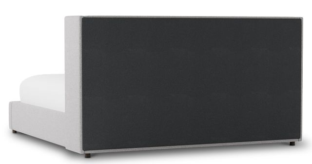Captiva Elite Gray 48" Upholstered Shelter Bed
