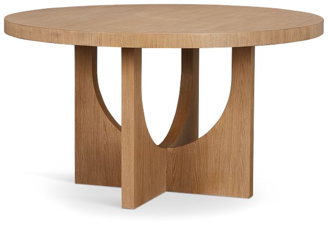 Malibu Light Tone Round Table