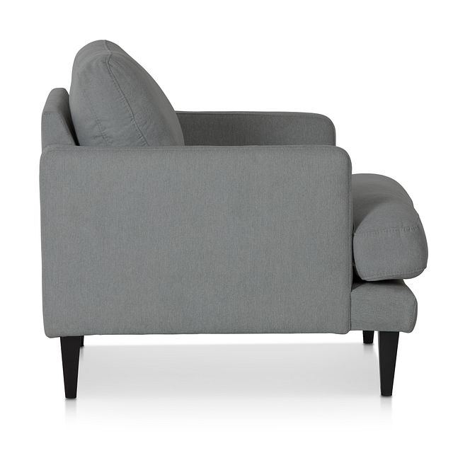 Fremont Gray Fabric Chair (2)