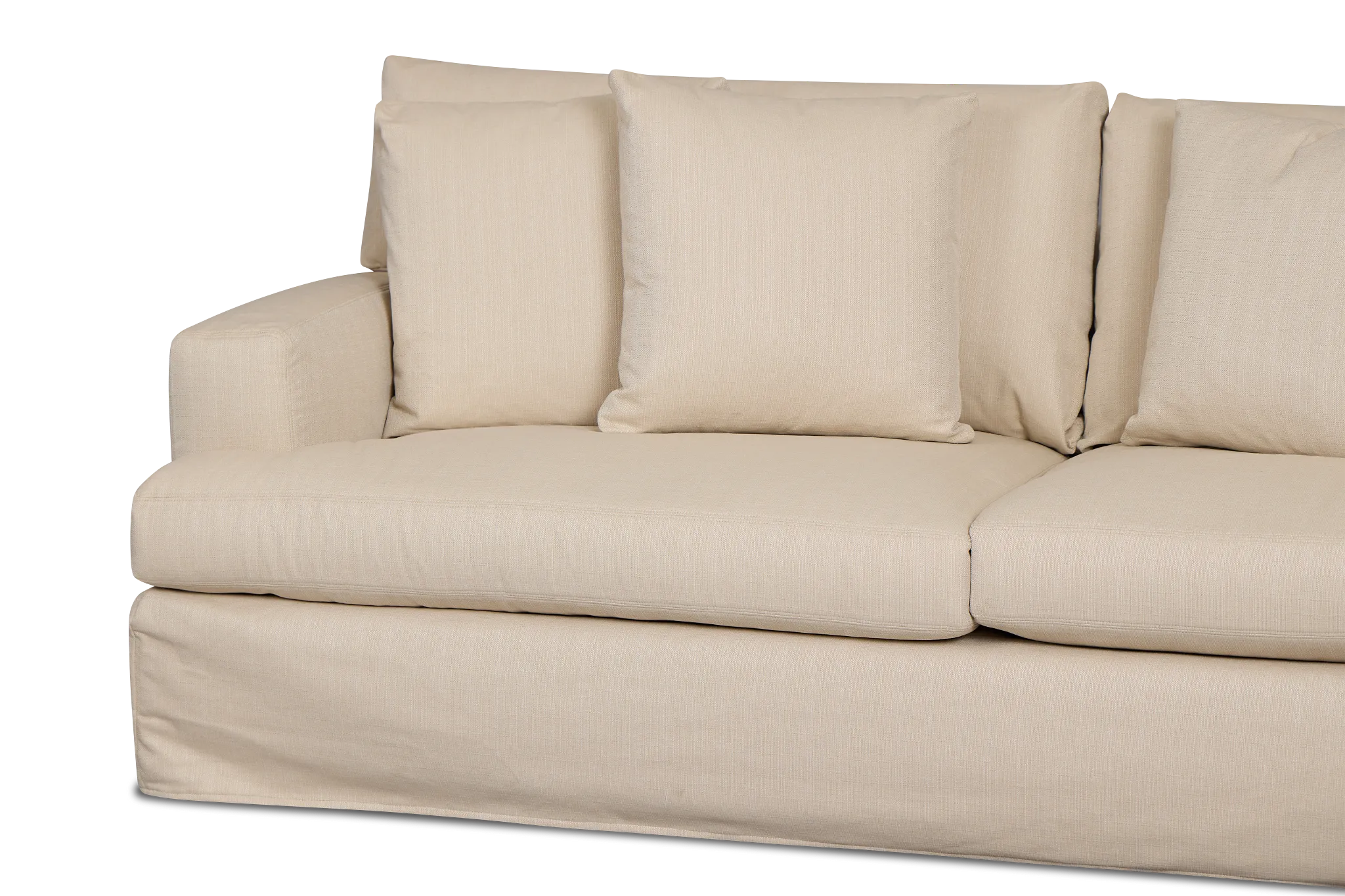 Marren Beige Fabric Sofa