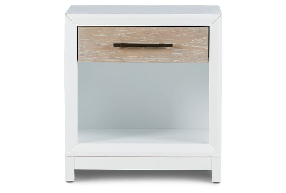 Boca Grande Twotone 1drawer Nightstand