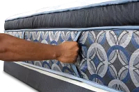 Serta Perfect Sleeper Bay City Plush Low-profile Mattress Set