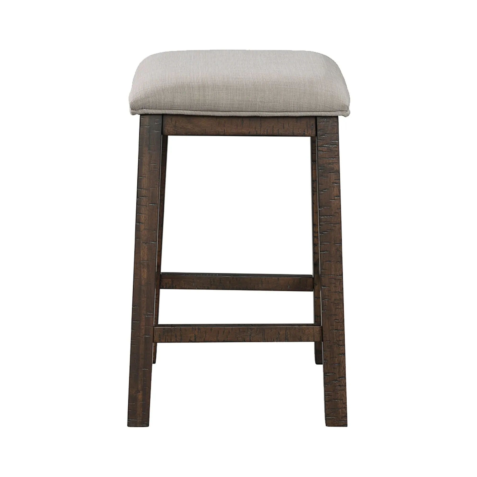 Tirian Dark Tone Sofa Table With 3 Stools