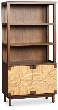 Kate Mid Tone Bookcase