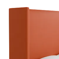 Captiva Joya Orange 60" Upholstered Shelter Bed