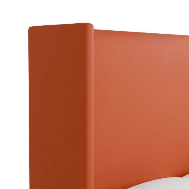Captiva Joya Orange 60" Upholstered Shelter Bed