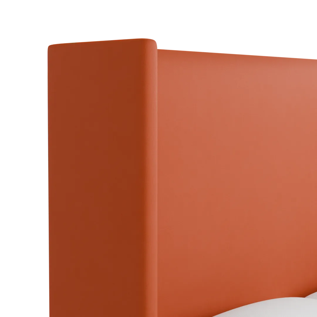 Captiva Joya Orange 60" Upholstered Shelter Bed