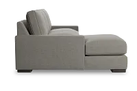 Edgewater Maguire Pewter Left Chaise Sectional