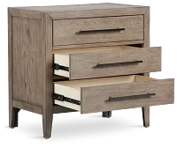 Alden Gray Nightstand