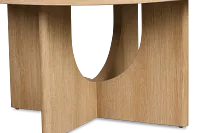 Lyndie Light Tone Round Coffee Table