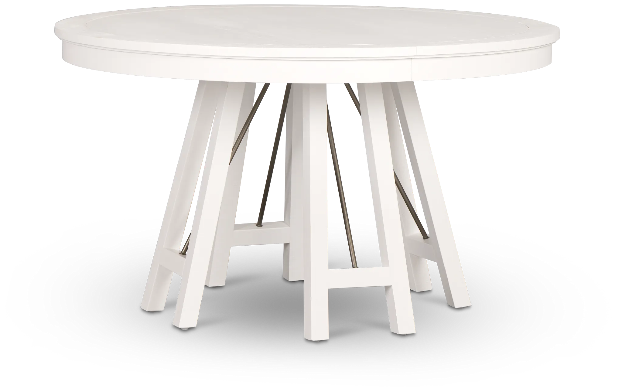 Heron Cove White 52" Round Table
