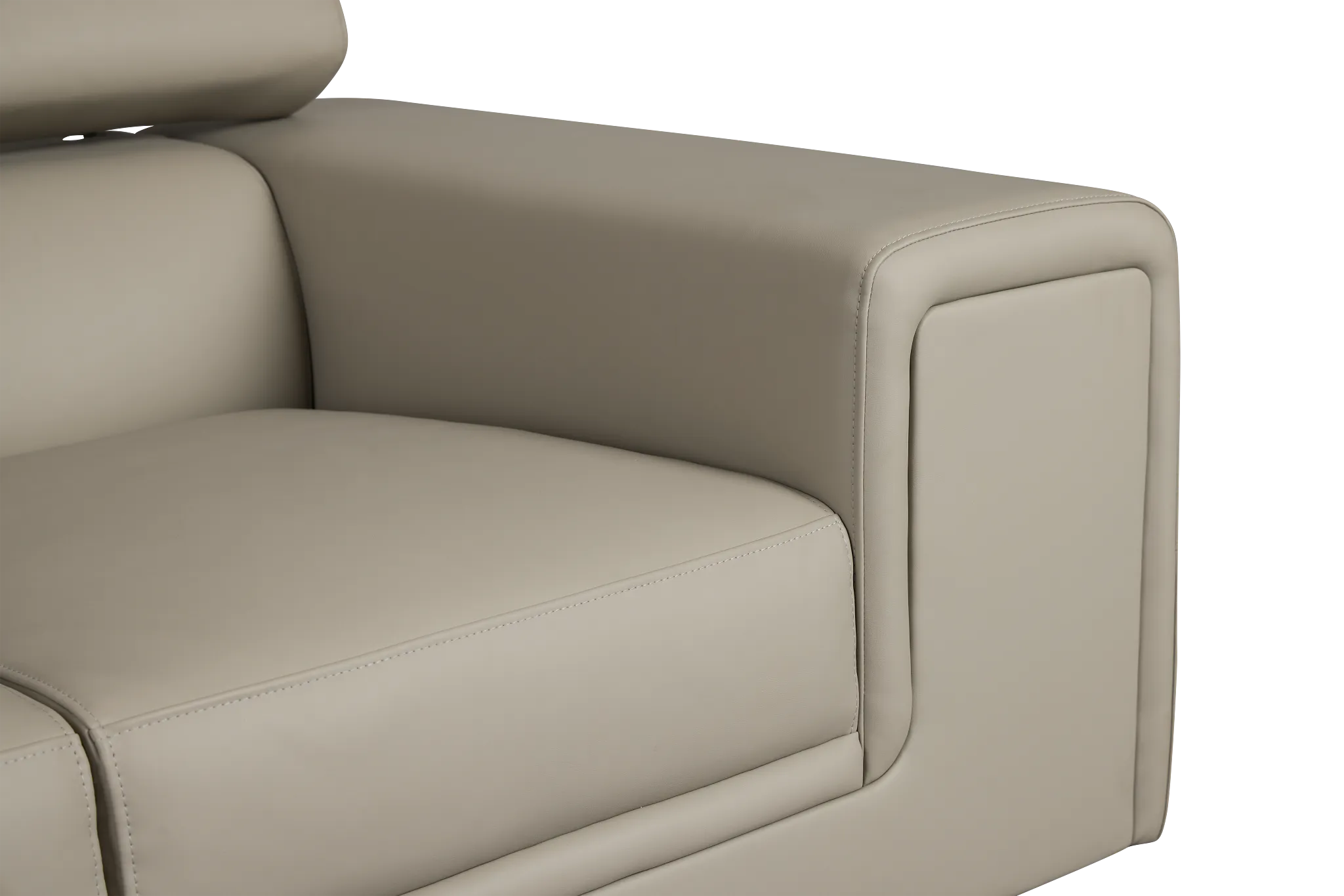 Drew Gray Micro Loveseat